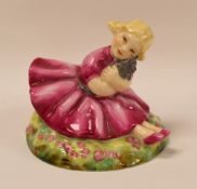 ROYAL WORCESTER FIGURINE 'ROSE' MODELLED BY ANNE ACHESON, No.2930,
