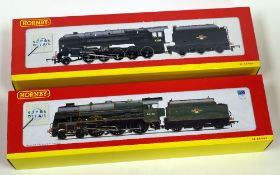 TWO HORNBY 00 GAUGE LOCOMOTIVES; 1. Royal Scot Class 'Royal Inniskilling Fusilier 46120' (R2728 BR