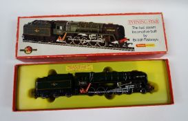 A BOXED HORNBY R861 INITIALLED B.R.2.10.0 LOCOMOTIVE EVENING STAR