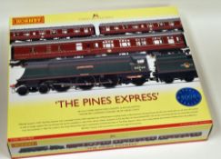 HORNBY LIMITED EDITION 00 GAUGE R2436/TRAIN PACK 'The Pines Express' BR 4-6-2 'Combe Martin' West