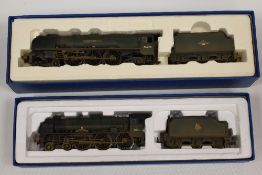 TWO TMC CUSTOM FINISH 00 GAUGE LOCOMOTIVES; 1. Rebuilt Scott 4-6-0 Highland Light Infantry 46121