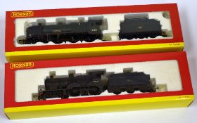 TWO HORNBY 00 GAUGE LOCOMOTIVES; 1. Class 2P Locomotive '40637' (R2183B BR 4-4-0) 2. Patriot Class