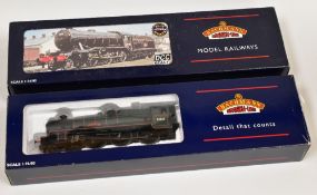 TWO BACHMANN 00 GAUGE LOCOMOTIVES; 1. BR Lined Black Late Crest Stepped Tender K3 61949 2. BR '