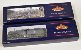 TWO BACHMANN 00 GAUGE LOCOMOTIVES; 1. IVATT Class 2MT Locomotive 46443 BR Late Crest (weathered)