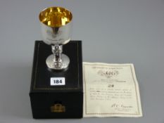 A commemorative goblet, limited edition no. 218/1000, commemorating the wedding of HRH The
