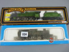 A re-built Patriot Class 6PBR 'Sir Robert Turnbull', boxed and an Airfix 2-6-2 GWR Prairie Tank,