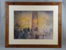 JEREMY YATES watercolour - 'Homage to Rublev', signed, 53.5 x 74.5 cms