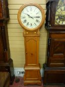 A modern Dutch style American longcase clock by Sligh of Holland, Michigan, USA, model 0308-1-WD,