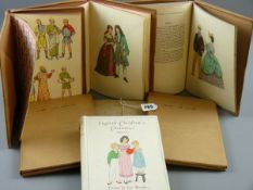 ENGLISH COSTUME BY IRIS BROOKE seven volumes covering the Middle Ages to the nineteenth century
