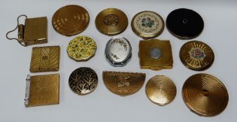 FIFTEEN VARIOUS COMPACTS