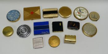 FIFTEEN VARIOUS COMPACTS