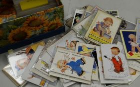 A SUPERB COLLECTION OF VINTAGE COMIC POSTCARDS, approx 300-400 in total and including Mabel Lucie