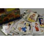 A SUPERB COLLECTION OF VINTAGE COMIC POSTCARDS, approx 300-400 in total and including Mabel Lucie