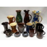 A LARGE COLLECTION OF MAINLY TWENTIETH CENTURY EWENNY POTTERY