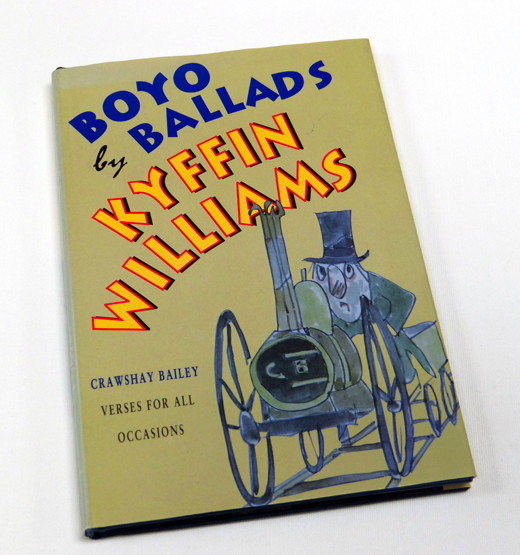 SIR KYFFIN WILLIAMS volume of ‘Boyo Ballads’, signed by the artist
