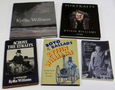 SIR KYFFIN WILLIAMS RA five books - relating to the artist and his work comprising ‘Kyffin