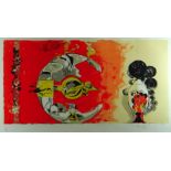 GRAHAM SUTHERLAND limited edition (91/99) lithograph - entitled ‘Fossil With Rocks and Flames’,