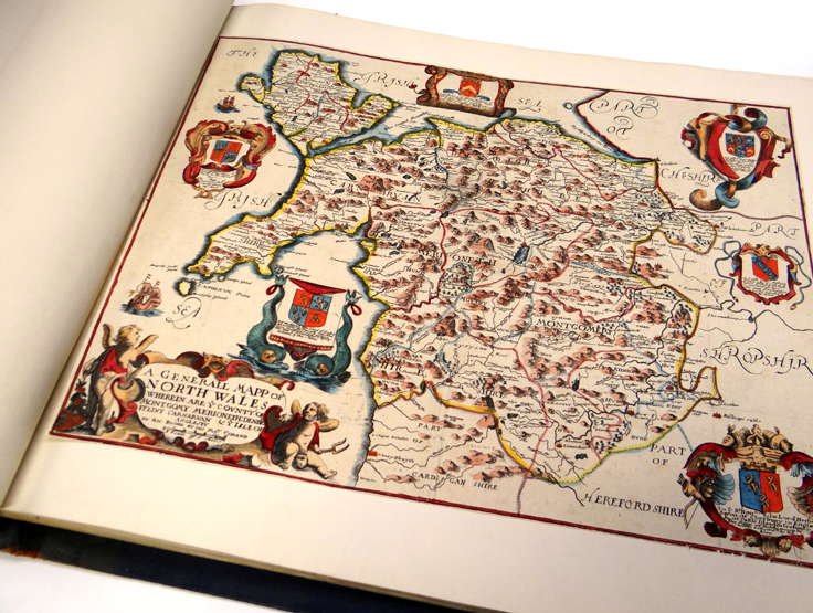 VARIOUS CARTOGRAPHERS - a large portfolio of early Welsh maps (approximately twelve) and later early