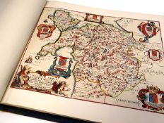 VARIOUS CARTOGRAPHERS - a large portfolio of early Welsh maps (approximately twelve) and later early