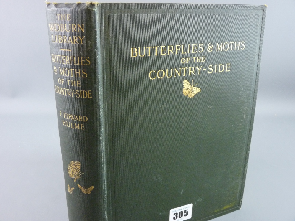 BOOK - 'Butterflies and Moths of the Countryside' by F Edward Hulme with thirty five coloured