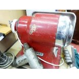 *A HOBART MINCER with stainless steel tray E/T