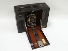 A KODAK NO.4 CARTRIDGE CAMERA with concertina lens