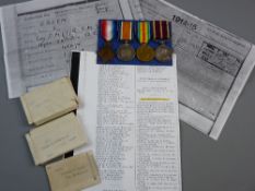 MEDALS - WWI MSM GROUP OF FOUR, 1914-15 Star to 45075 Sjt. S. Green.R.E., British War medal to 45075