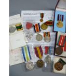 MEDALS - SOUTH AFRICA MIXED GROUP WITH OTHERS including Nuclear Forces Treaty, Cadet Forces medal, a