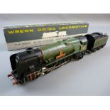 MODEL RAILWAY - Wrenn W2235 4-6-2 'Barnstaple', boxed with instructins and Hornby Dublo coupling