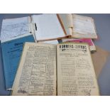 KAPITAN HANS BEISSMAN PAPERWORK COLLECTION, documents include Red Cross letter and final draft