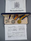 MEDALS - A WWI MILITARY CROSS GROUP OF THREE comprising MC (unmarked), 1914-1918 War medal (2.