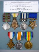 MEDALS - FATHER AND SON MEDAL GROUPS to the Gates Family, 72nd Highlanders and 1st Seaforth