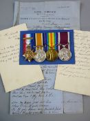 MEDALS - A ROYAL HORSE ARTILLERY 1914 STAR TRIO with LSGC, fully marked to 854 1Gnr. J. H.