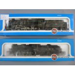 MODEL RAILWAY - Airfix 4-6-0 BR 'Royal Scot', boxed with instructions with Airfix 4F Fowler LMS,