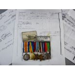 MEDALS - WWI/WWII GROUP to F. Randells.R.A.F., 1914-1919 Victory (ditto), a 1939-1945 Star, France