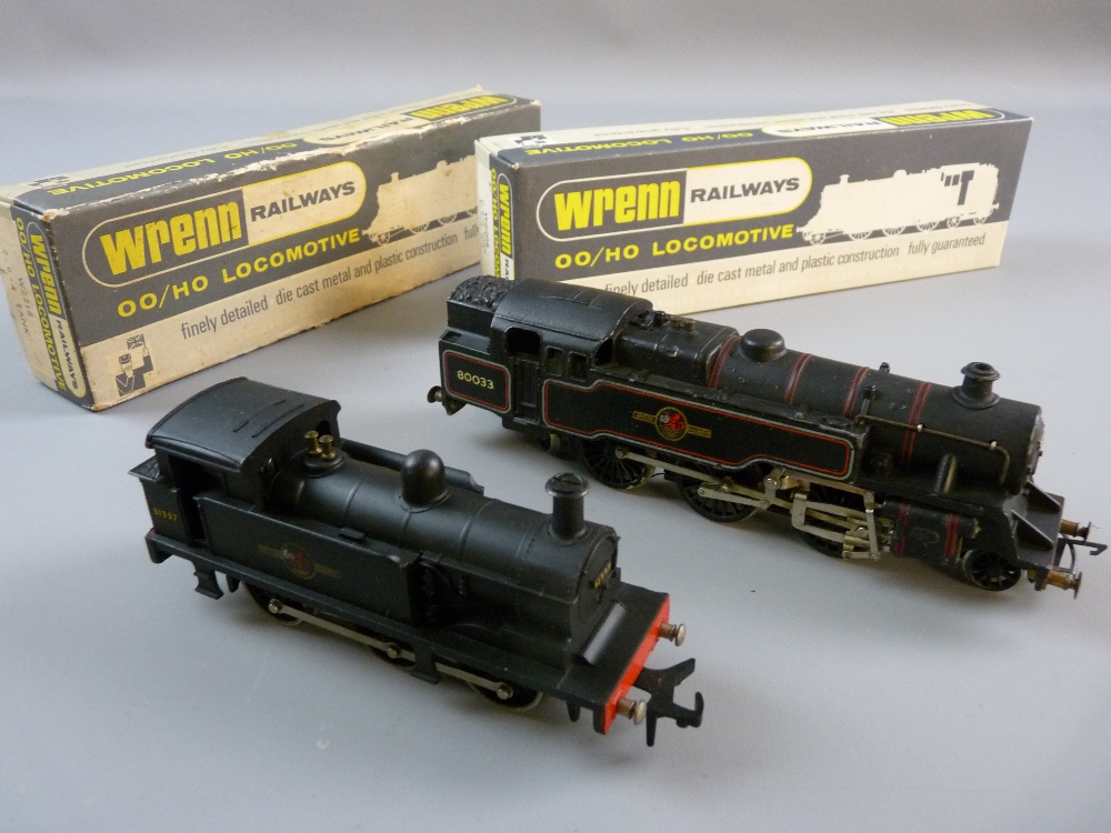 MODEL RAILWAY - Wrenn W2218 2-6-4 BR tank locomotive, boxed with Wrenn W2205 0-6-0 tank