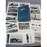 A 1974 BOXED SET OF ARCHIVED AIRCRAFT CARDS titled 'Luftfahrt Im Bild', photographic images with