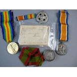 MEDALS - AN EAGER FAMILY SET, Victoria Afghanistan and WWI pair, the Afghanistan 1878-79-80 (909.