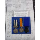 MEDALS - AN EGYPT 1882 PAIR and a WWI BWM, the Egypt with Alexandria clasp, 11th July to H. Powley.