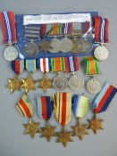 MEDALS - A SIX MEDAL GROUP to 7261041 Pte/Sjt M.F. Dreaper.Royal Army Medical Corps, GSM with