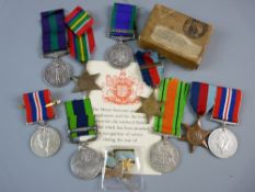 MEDALS - A MIXED GROUP OF WWII AND CAMPAIGN AWARDS, various recipients to include a QEII Campaign