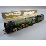 MODEL RAILWAY - Wrenn W2239 4-6-2 'Eddystone', boxed with instructions, and Hornby Dublo coupling