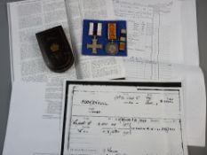 MEDALS - A GREAT WAR GALLANTRY PAIR comprising Military Cross and War medal, MC un-named as issued