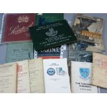 ARMED SERVICES MAGAZINES, TRAINING PAMPHLETS & BOOKLETS including a soldier's souvenir of the