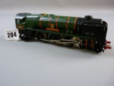 MODEL RAILWAY - Hornby Dublo 2235 West Country 'Barnstaple', unboxed locomotive only, small