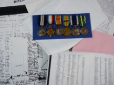 MEDALS - A DCM-MERSINA EARTHQUAKE GROUP OF SIX to Able Seaman John Frederick Gaisford, Distinguished