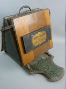 AN INTERESTING AND VERY EARLY 'BABY DAISY' VACUUM CLEANER no. 7343 with England, France and
