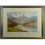 After WARREN WILLIAMS coloured limited edition (1/500) print - the River Glaslyn, Snowdonia, 36 x 53