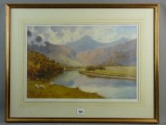 After WARREN WILLIAMS coloured limited edition (1/500) print - the River Glaslyn, Snowdonia, 36 x 53