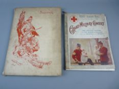 TWO VICTORIAN WAR SOUVENIR BOOKS by the Dangerfield Printing Company Ltd, 'The Grand Military